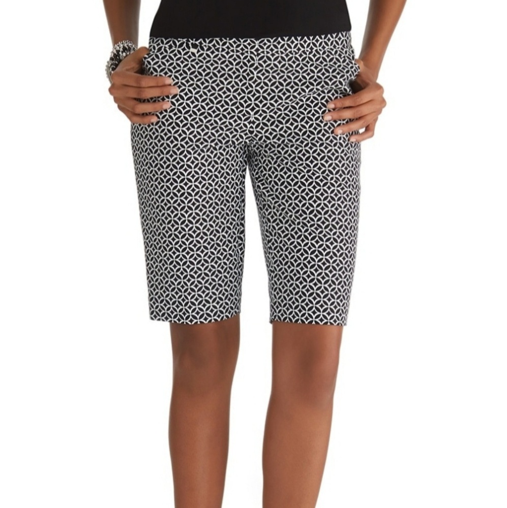 WHBM Printed Bermuda Shorts